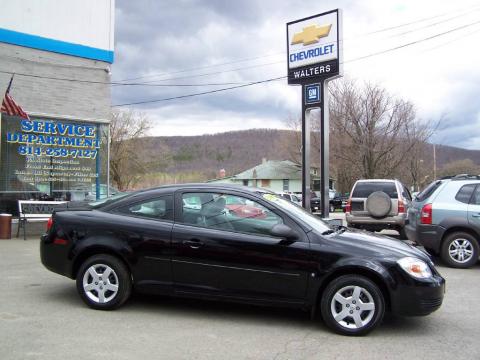 Black Chevrolet Cobalt LS Coupe.  Click to enlarge.
