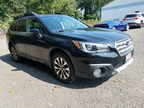 Crystal Black Silica Subaru Outback 2.5i Limited.  Click to enlarge.