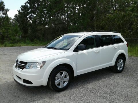 Vice White Dodge Journey SE.  Click to enlarge.