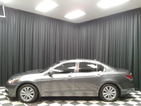 Alabaster Silver Metallic Honda Accord EX-L Sedan.  Click to enlarge.