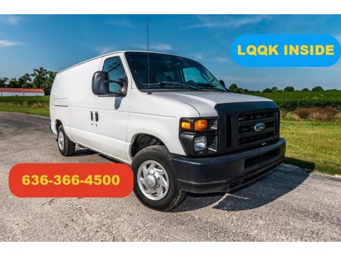 Oxford White Ford E Series Van E150 Commercial.  Click to enlarge.