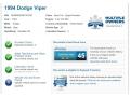 Dealer Info of 1994 Dodge Viper RT-10 #2