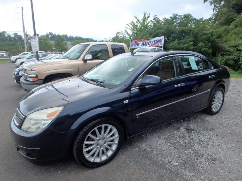 Midnight Blue Metallic Saturn Aura XR.  Click to enlarge.