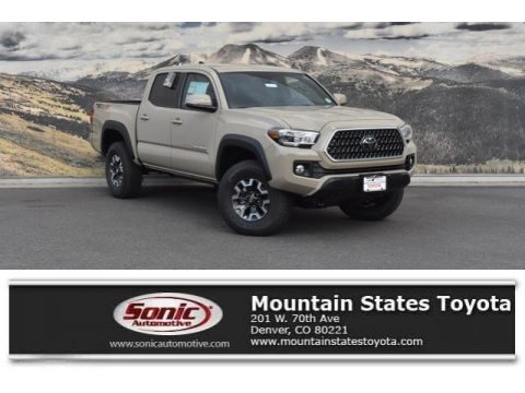 Quicksand Toyota Tacoma TRD Off Road Double Cab 4x4.  Click to enlarge.