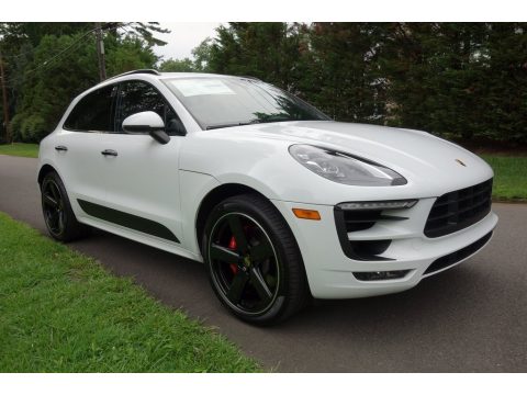 White Porsche Macan GTS.  Click to enlarge.