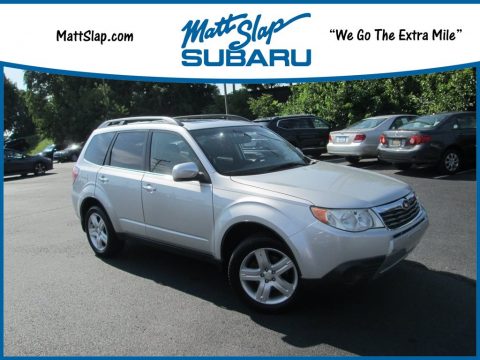 Spark Silver Metallic Subaru Forester 2.5 X Premium.  Click to enlarge.