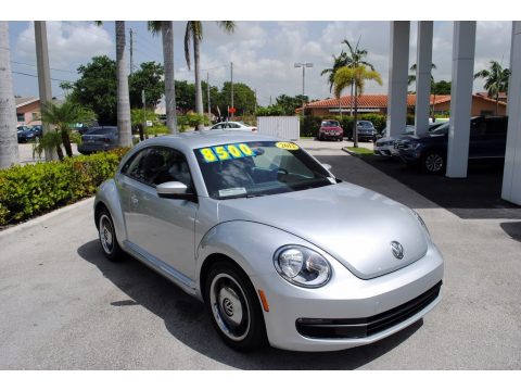 Reflex Silver Metallic Volkswagen Beetle 2.5L.  Click to enlarge.