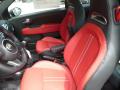 2018 Fiat 500 Nero/Rosso (Black/Red) Interior #14 2018 Fiat 500 Nero/Rosso (Black/Red) Interior #14