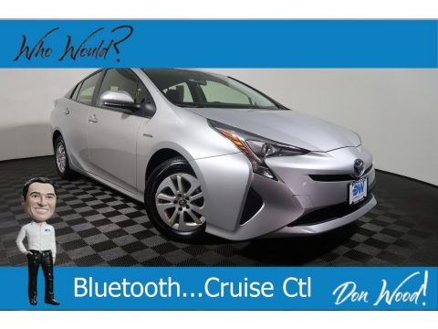 Classic Silver Metallic Toyota Prius Two.  Click to enlarge.