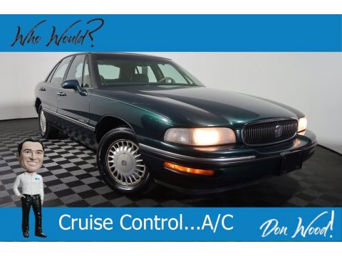 Emerald Green Pearl Buick LeSabre Custom Sedan.  Click to enlarge.