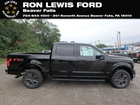 Shadow Black Ford F150 XLT SuperCrew 4x4.  Click to enlarge.