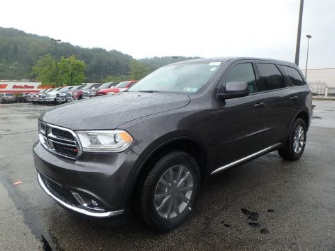 Granite Metallic Dodge Durango SXT AWD.  Click to enlarge.