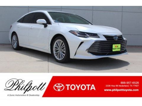 Wind Chill Pearl Toyota Avalon Limited.  Click to enlarge.