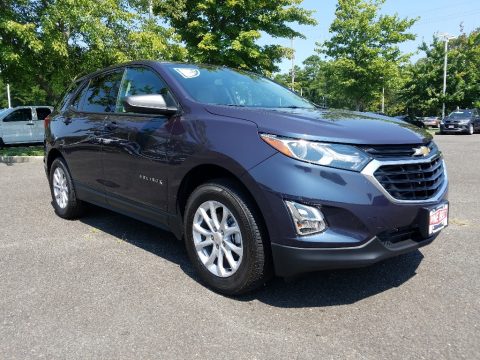 Pacific Blue Metallic Chevrolet Equinox LS AWD.  Click to enlarge.