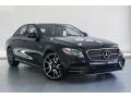 Front 3/4 View of 2018 Mercedes-Benz E 43 AMG 4Matic Sedan #12