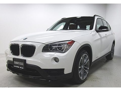 Alpine White BMW X1 xDrive35i.  Click to enlarge.