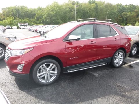 Cajun Red Tintcoat Chevrolet Equinox Premier AWD.  Click to enlarge.