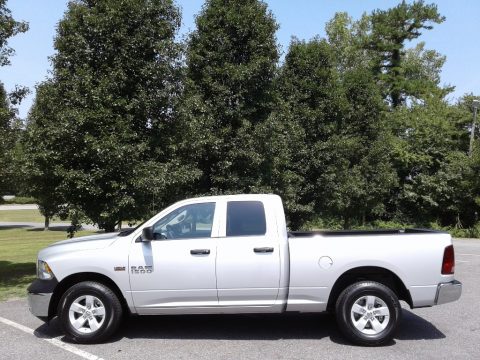 Bright Silver Metallic Ram 1500 Tradesman Quad Cab.  Click to enlarge.