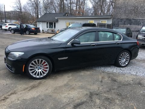 Carbon Black Metallic BMW 7 Series 750i xDrive Sedan.  Click to enlarge.