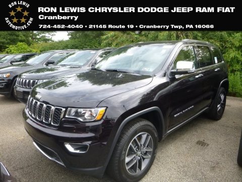 Sangria Metallic Jeep Grand Cherokee Limited 4x4.  Click to enlarge.