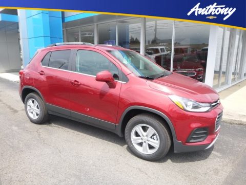 Cajun Red Tintcoat Chevrolet Trax LT AWD.  Click to enlarge.