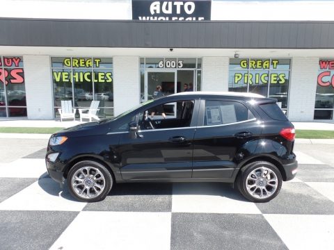 Shadow Black Ford EcoSport Titanium.  Click to enlarge.