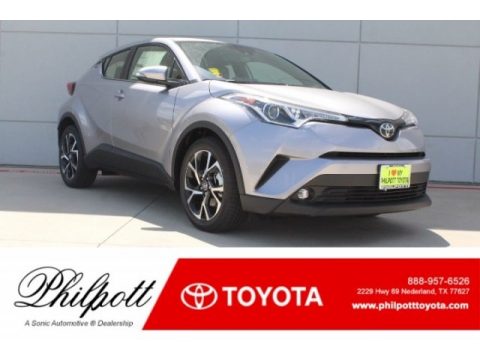 Silver Knockout Metallic Toyota C-HR Limited.  Click to enlarge.