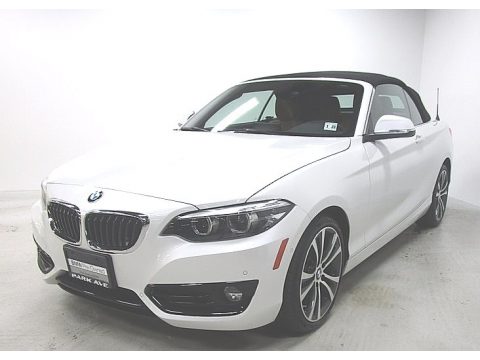 Mineral White Metallic BMW 2 Series 230i xDrive Convertible. Click to enlarge. Mineral White Metallic BMW 2 Series 230i xDrive Convertible. Click to enlarge.