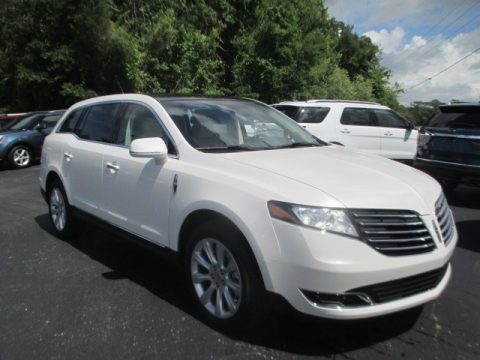 White Platinum Lincoln MKT FWD.  Click to enlarge.