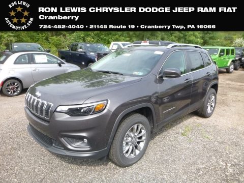 Granite Crystal Metallic Jeep Cherokee Latitude Plus 4x4.  Click to enlarge.