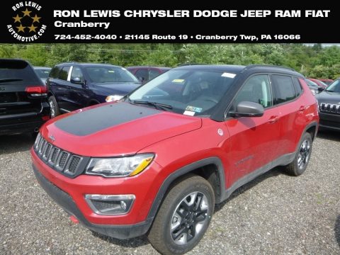 Redline Pearl Jeep Compass Trailhawk 4x4.  Click to enlarge.