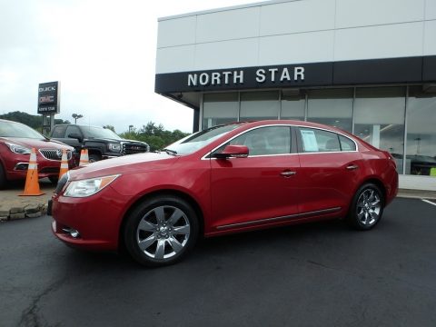 Crystal Red Tintcoat Buick LaCrosse FWD.  Click to enlarge.