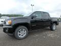 Front 3/4 View of 2019 GMC Canyon SLE Crew Cab 4WD #1