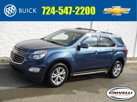 Patriot Blue Metallic Chevrolet Equinox LT AWD.  Click to enlarge.