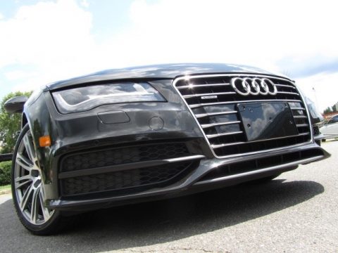 Brilliant Black Audi A7 3.0T quattro Prestige.  Click to enlarge.