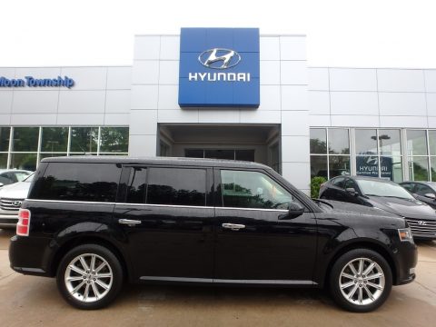 Shadow Black Ford Flex Limited AWD.  Click to enlarge.