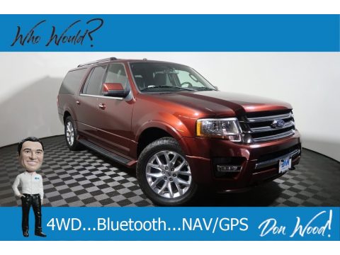 Ruby Red Ford Expedition EL Limited 4x4.  Click to enlarge.