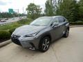 Front 3/4 View of 2019 Lexus NX 300h Hybrid AWD #1