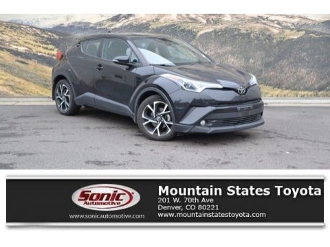 Black Sand Pearl Toyota C-HR XLE.  Click to enlarge.