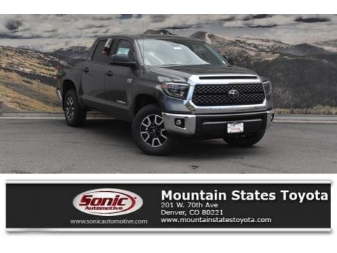 Magnetic Gray Metallic Toyota Tundra SR5 CrewMax 4x4.  Click to enlarge.