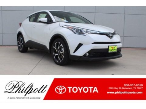Blizzard White Pearl Toyota C-HR Limited.  Click to enlarge.