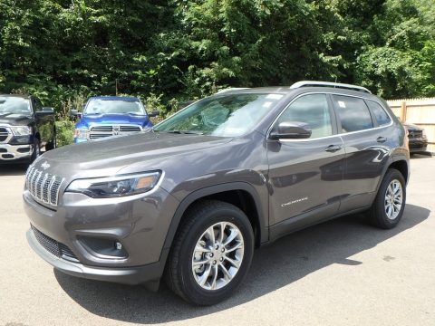 Granite Crystal Metallic Jeep Cherokee Latitude Plus 4x4.  Click to enlarge.