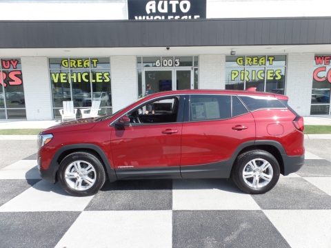 Red Quartz Tintcoat GMC Terrain SLE.  Click to enlarge.