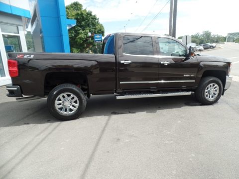 Havana Metallic Chevrolet Silverado 2500HD LTZ Crew Cab 4x4.  Click to enlarge.