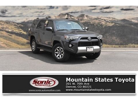 Magnetic Gray Metallic Toyota 4Runner TRD Off-Road 4x4.  Click to enlarge.