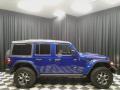  2018 Jeep Wrangler Unlimited Ocean Blue Metallic #5