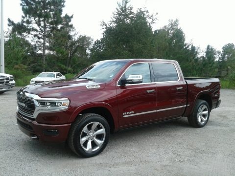 Delmonico Red Pearl Ram 1500 Limited Crew Cab.  Click to enlarge.