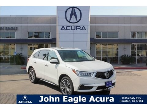 White Diamond Pearl Acura MDX .  Click to enlarge.