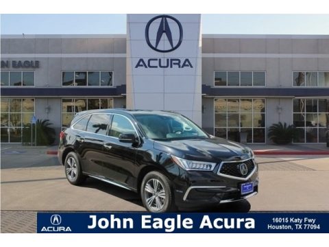 Majestic Black Pearl Acura MDX .  Click to enlarge.