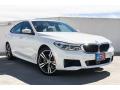 Front 3/4 View of 2019 BMW 6 Series 640i xDrive Gran Turismo #12